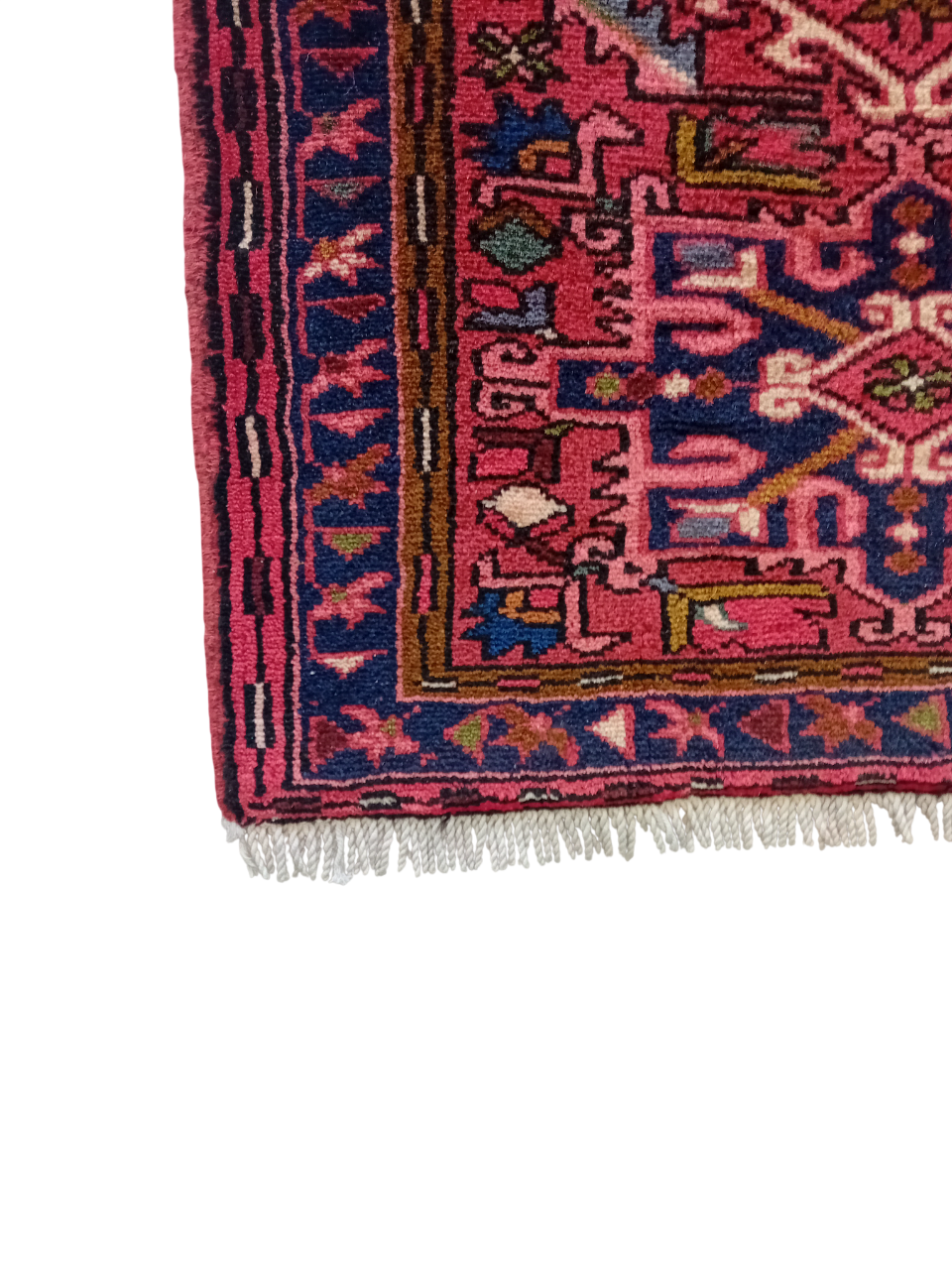 Tappeto Gharaje 209x80 cm in Lana e Cotone