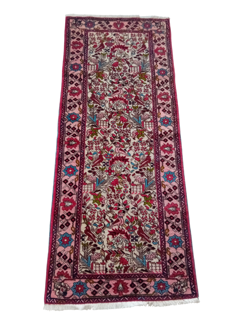 Tappeto Rudbar Vecchio 200x75 cm in Lana e Cotone