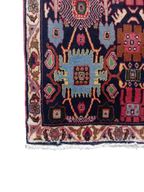 Tappeto Afshar 201x73 cm in Lana e Cotone