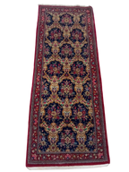 Tappeto Qum 204x82 cm in Lana e Cotone