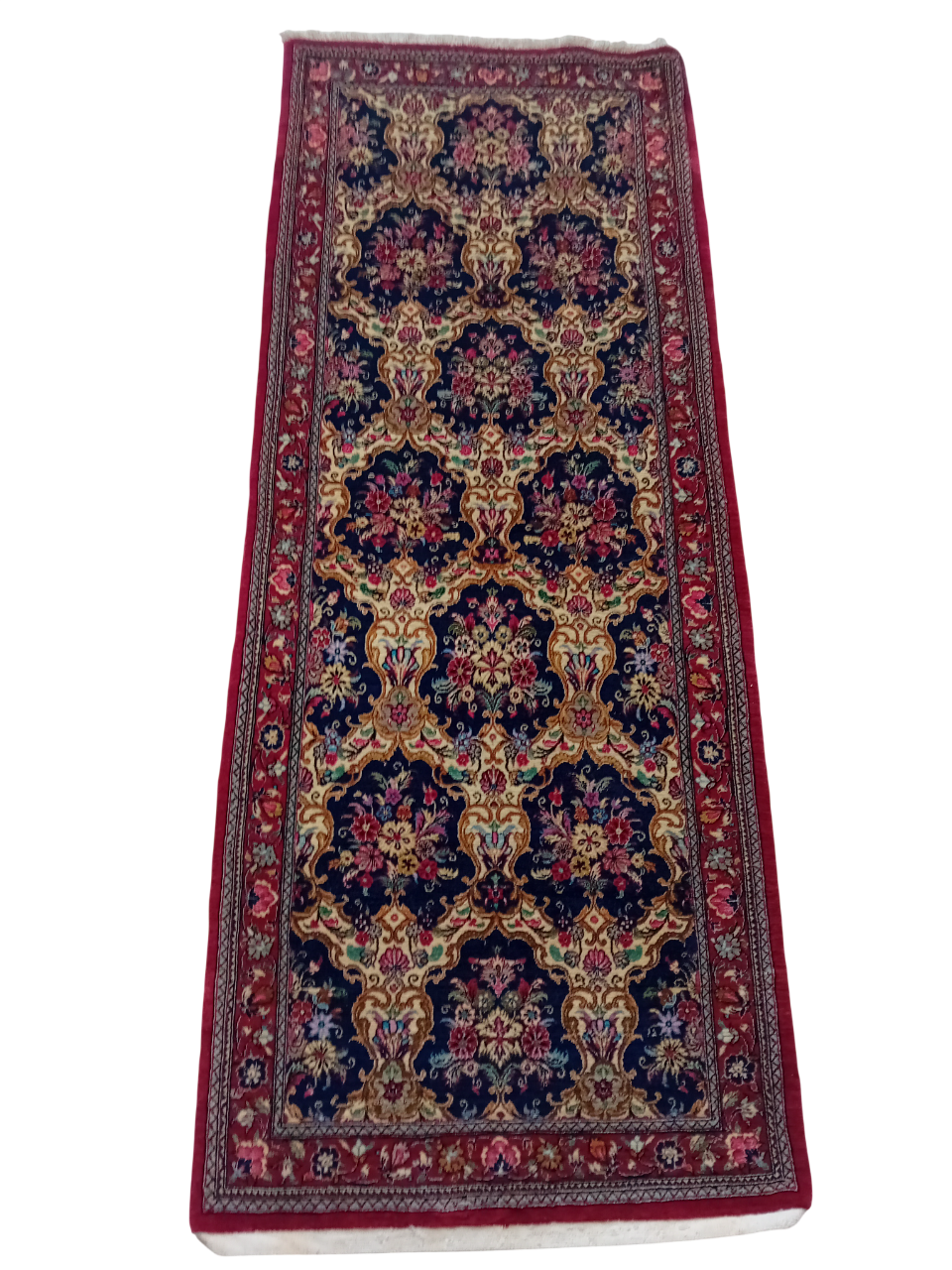 Tappeto Qum 204x82 cm in Lana e Cotone