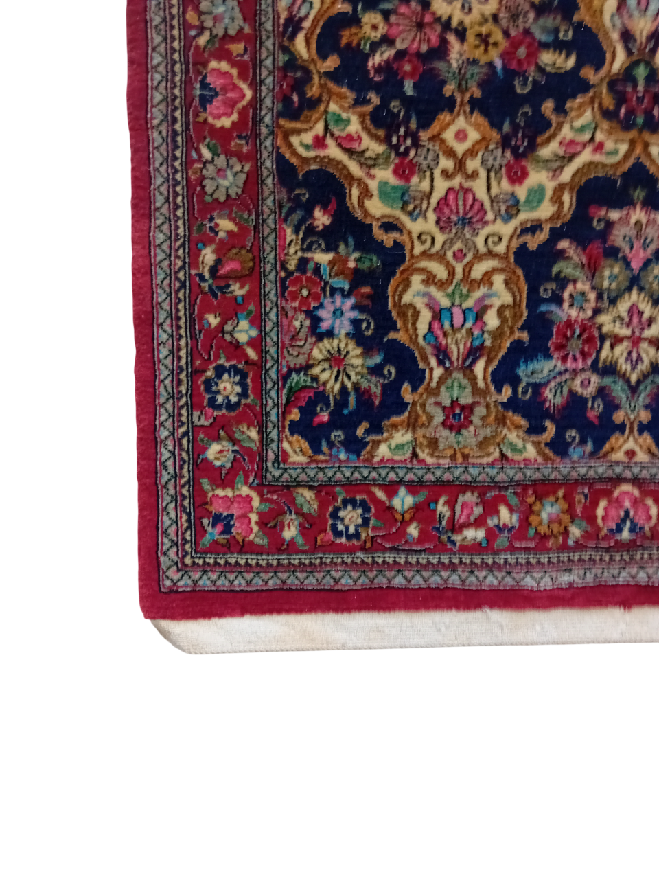 Tappeto Qum 204x82 cm in Lana e Cotone