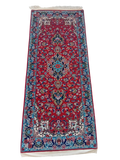 Tappeto Qum 187x89 cm in Lana e Seta su Seta