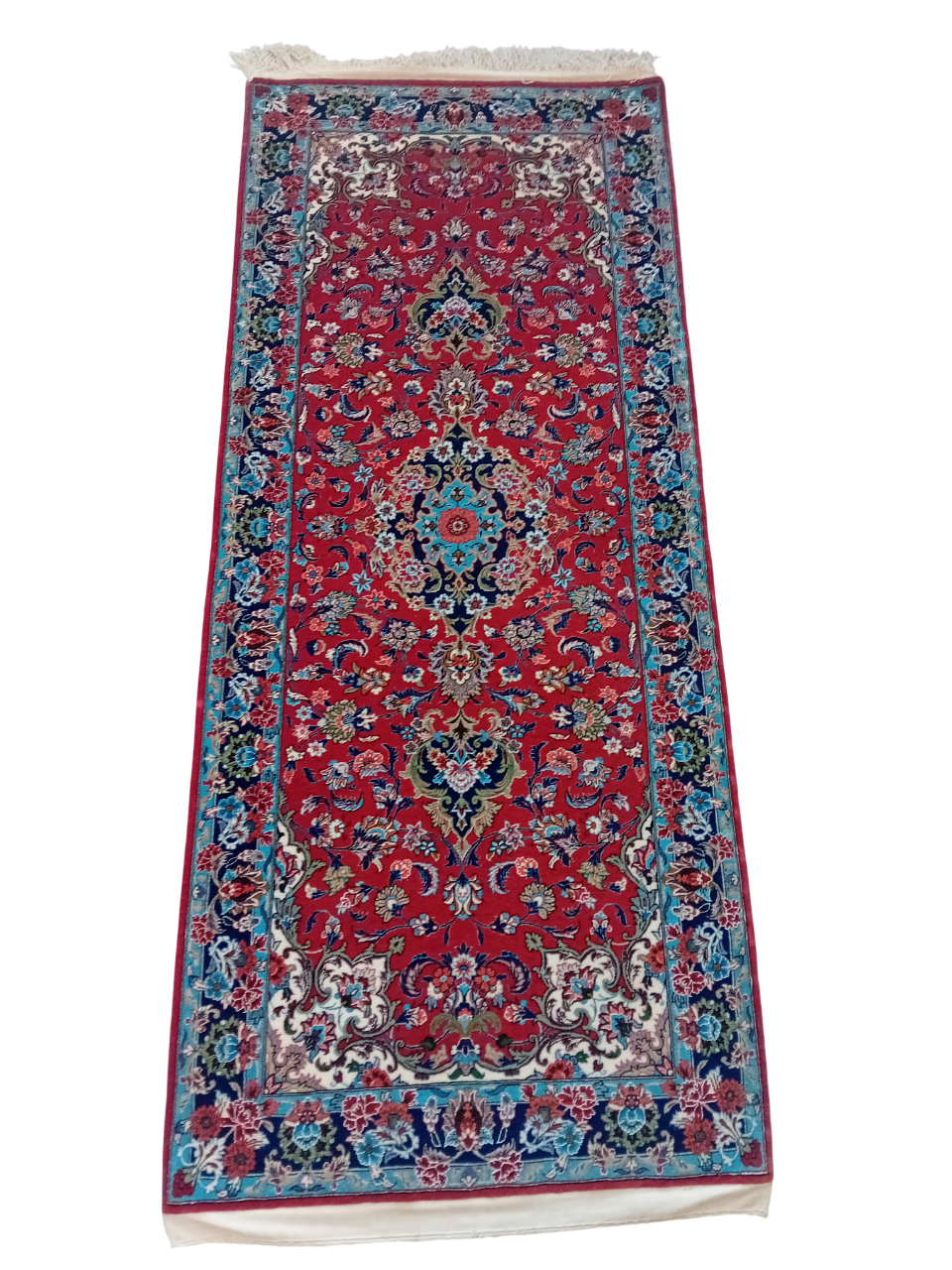 Tappeto Qum 187x89 cm in Lana e Seta su Seta