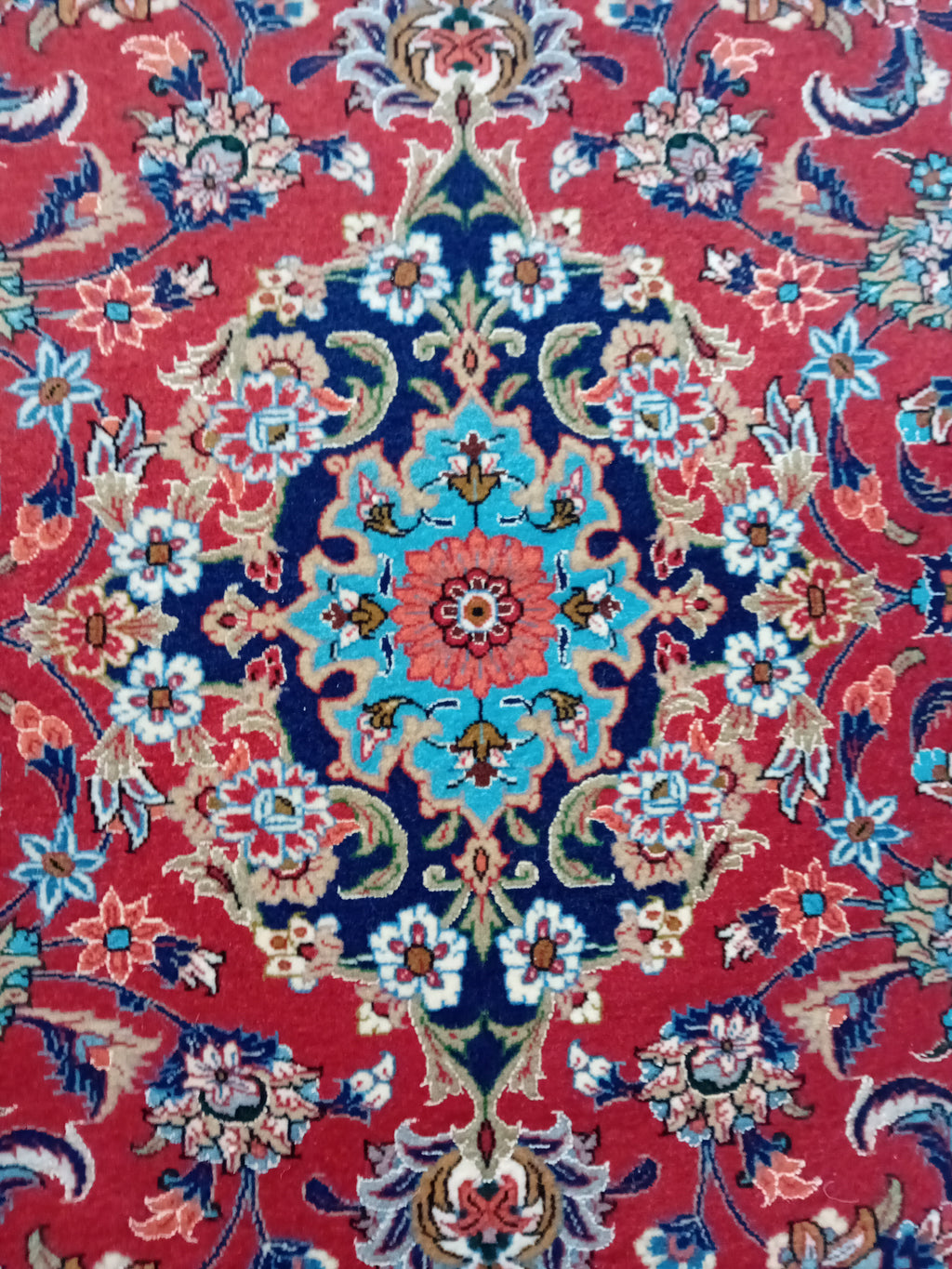 Tappeto Qum 187x89 cm in Lana e Seta su Seta