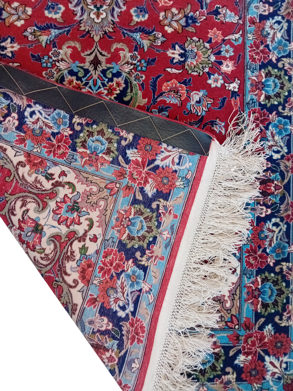 Tappeto Qum 187x89 cm in Lana e Seta su Seta