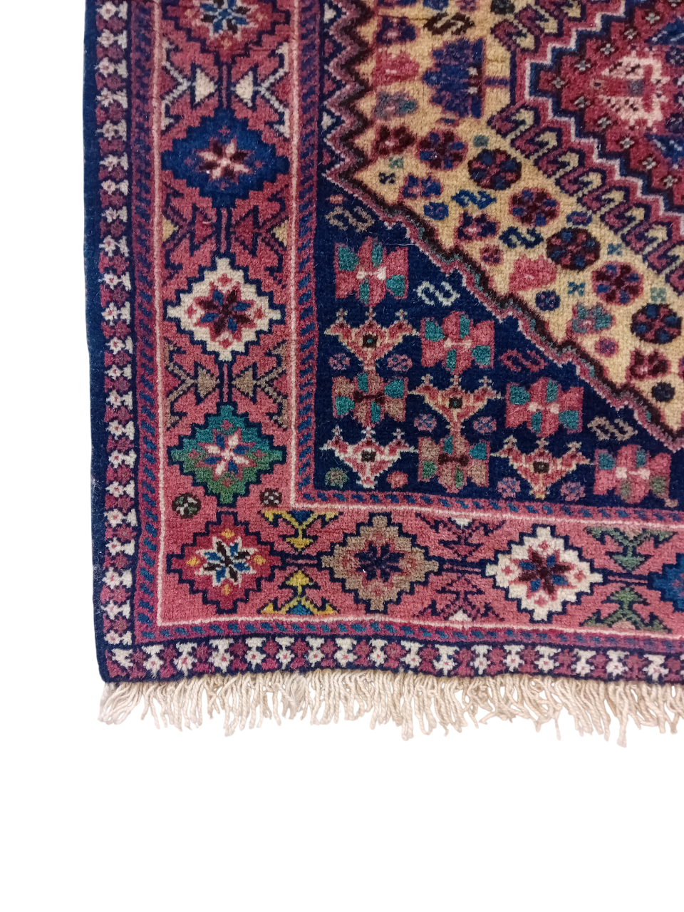 Tappeto Yalameh 198x85 cm in Lana su Lana