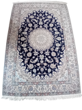 Tappeto Nain 6La 2,40x1,60 m in Lana e Seta