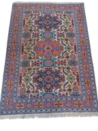 Tappeto Ardebil 1,95x1,38 m in Lana e Seta