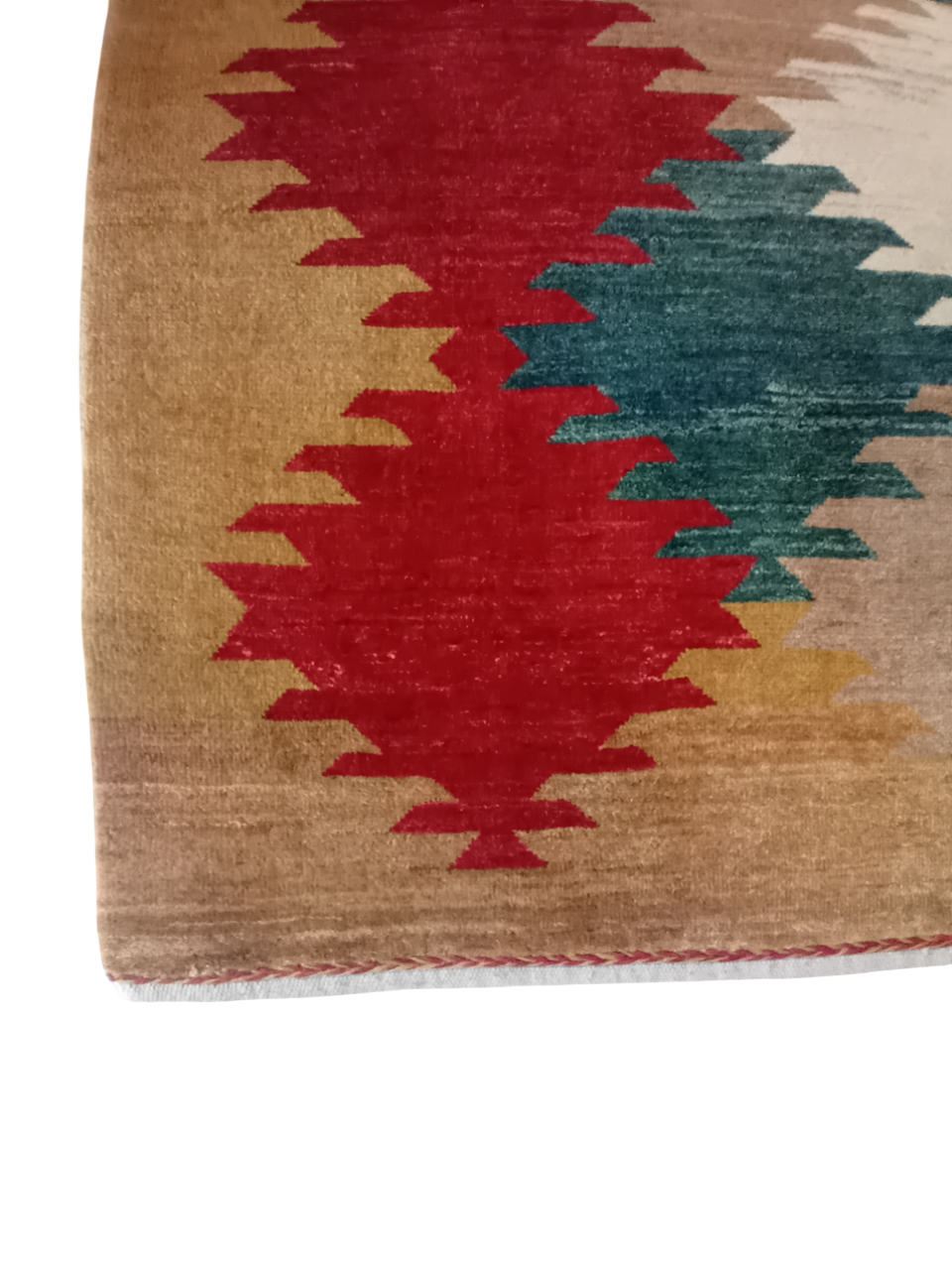 Tappeto Gabbe Fino 1,89x1,38 m in Lana e Cotone