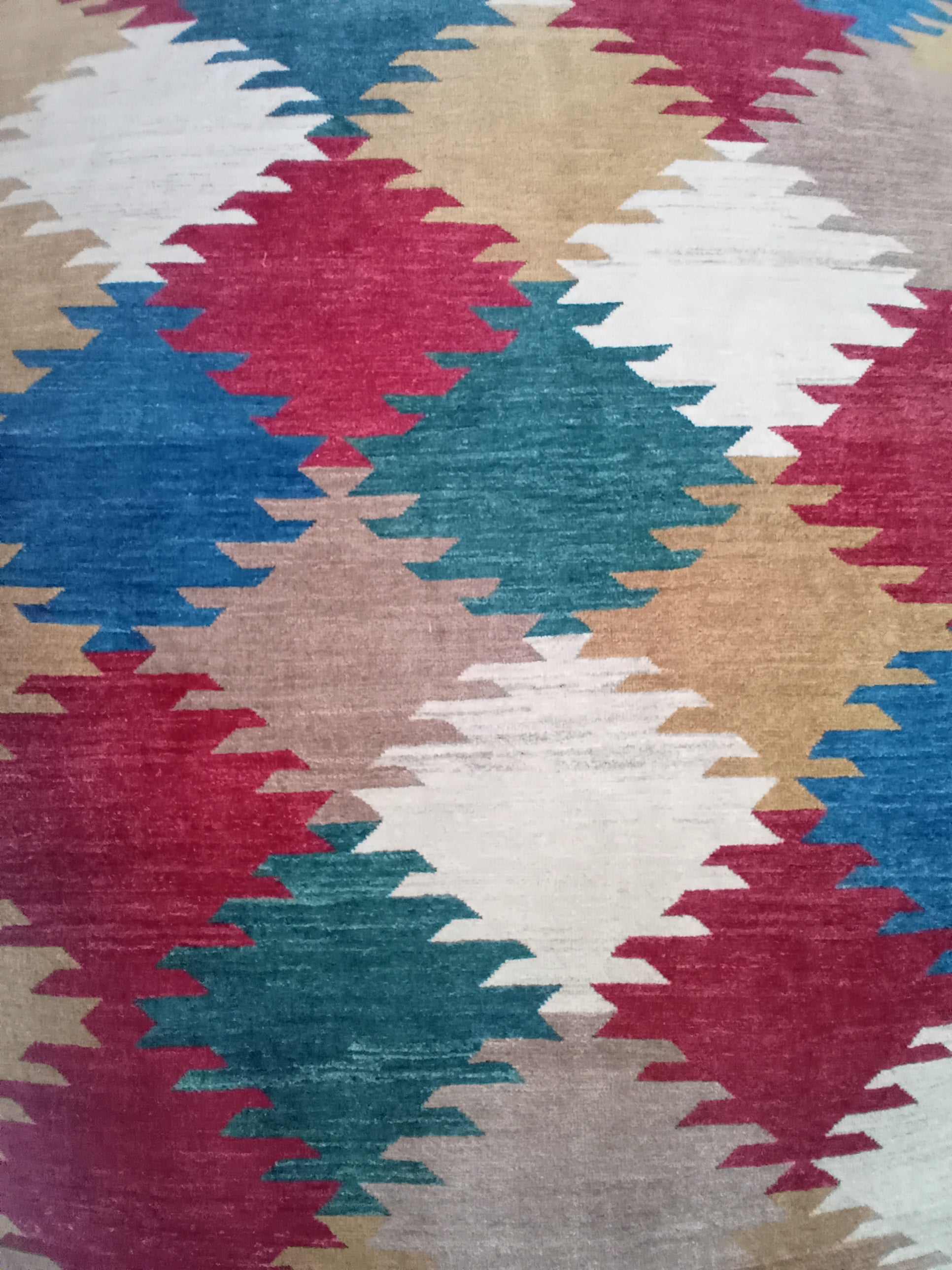 Tappeto Gabbe Fino 1,89x1,38 m in Lana e Cotone