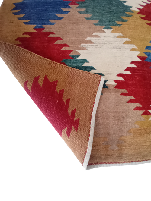 Tappeto Gabbe Fino 1,89x1,38 m in Lana e Cotone