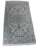 Tappeto Nain 2,00x1,20 m in Lana, Seta e Cotone