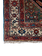Tappeto Hamedan Vecchio 1,90x1,25 m in Lana e Cotone