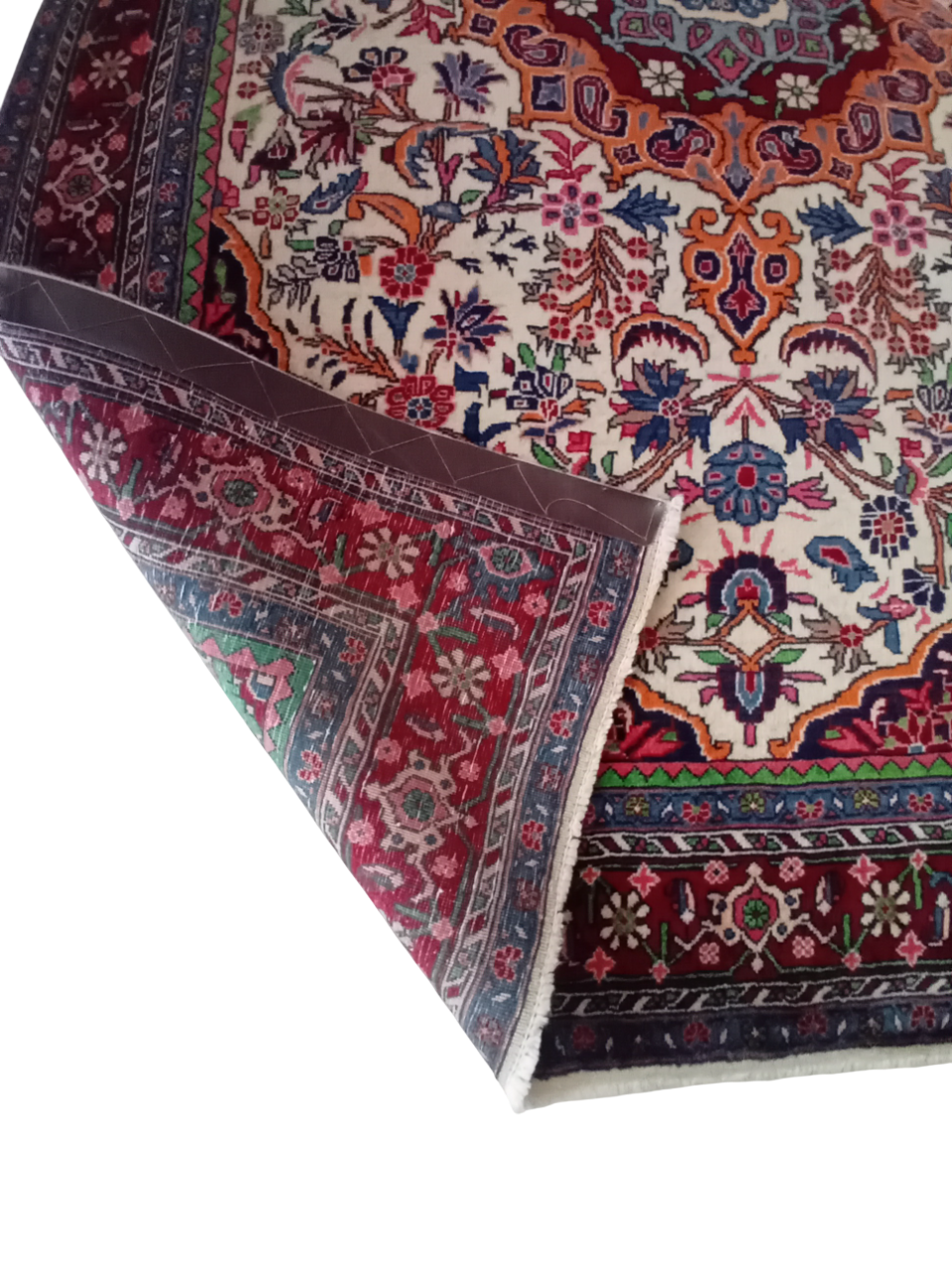 Tappeto Bijar in Lana e Cotone 204×133 cm
