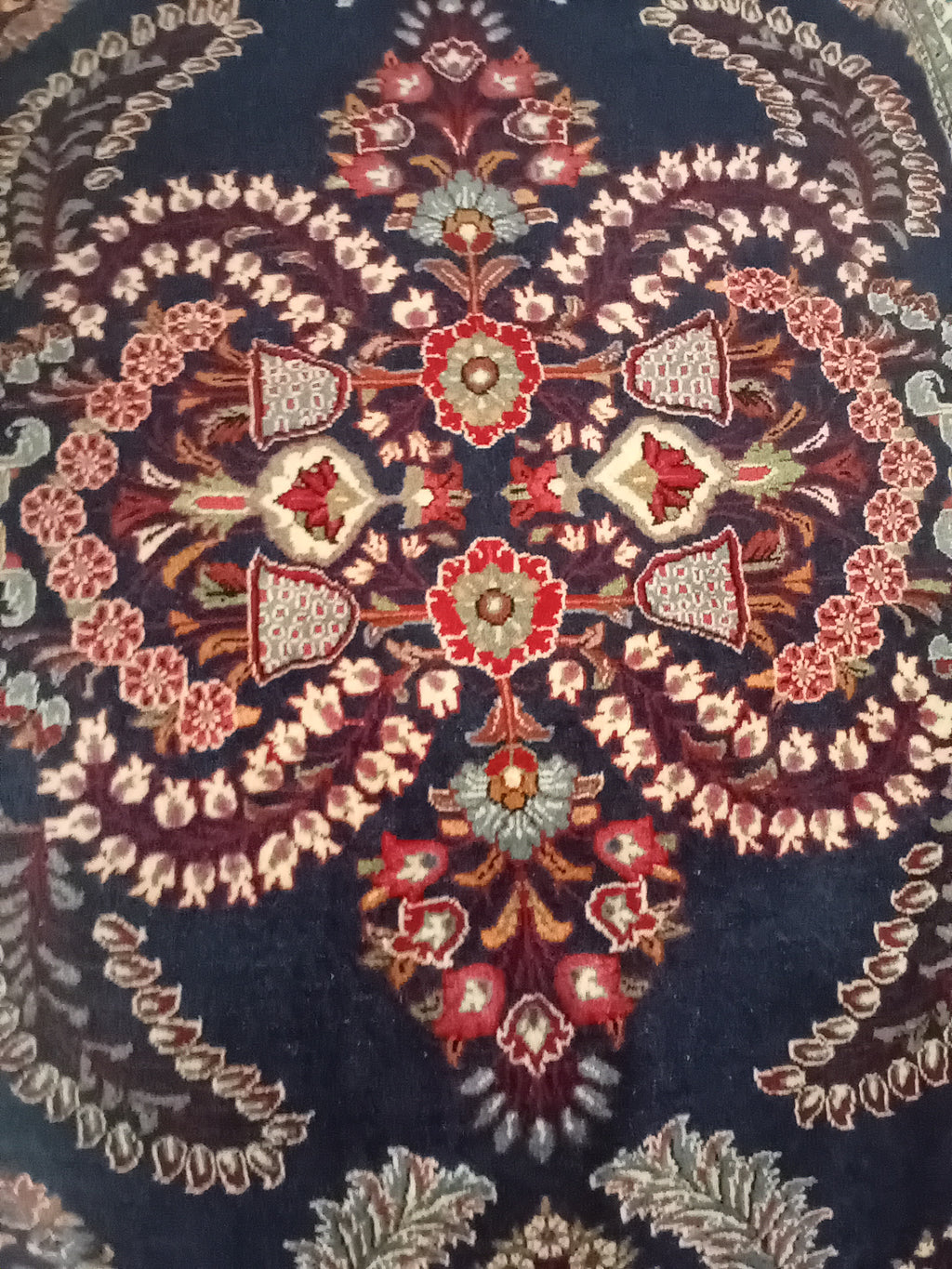 Tappeto Saruk in Lana e Cotone 208×133 cm