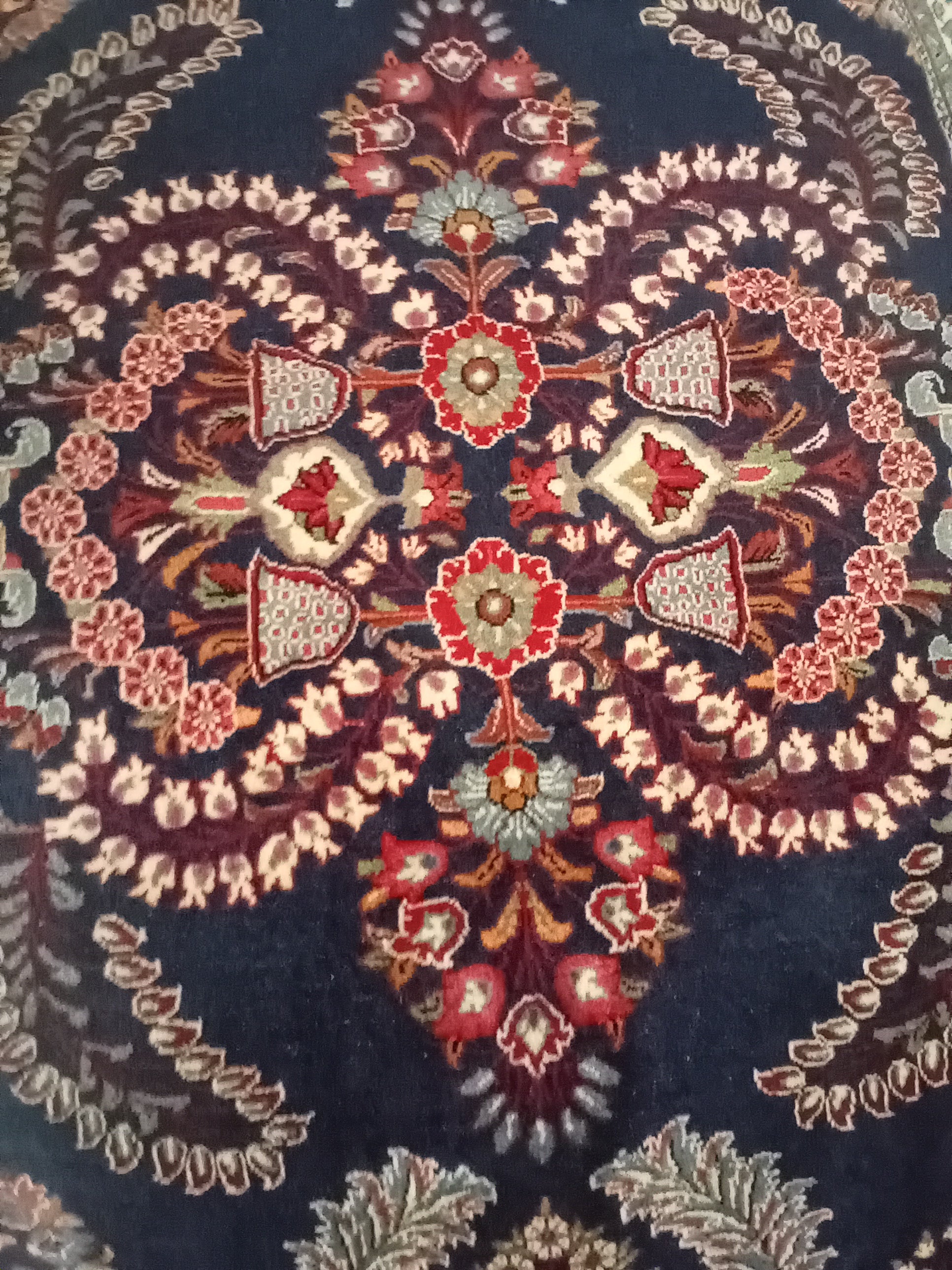 Tappeto Saruk in Lana e Cotone 208×133 cm