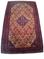 Tappeto Meymeh in Lana e Seta 211×134 cm