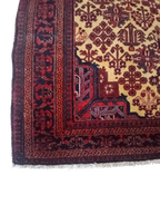 Tappeto Meymeh in Lana e Seta 211×134 cm