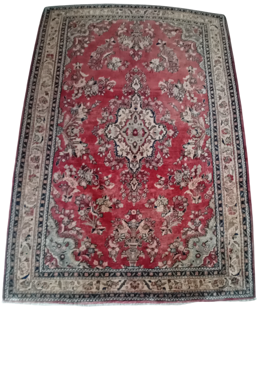 Tappeto Saruk in Lana e Cotone 194×140 cm