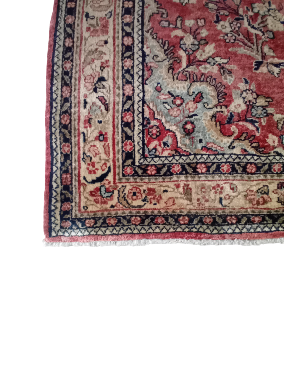 Tappeto Saruk in Lana e Cotone 194×140 cm