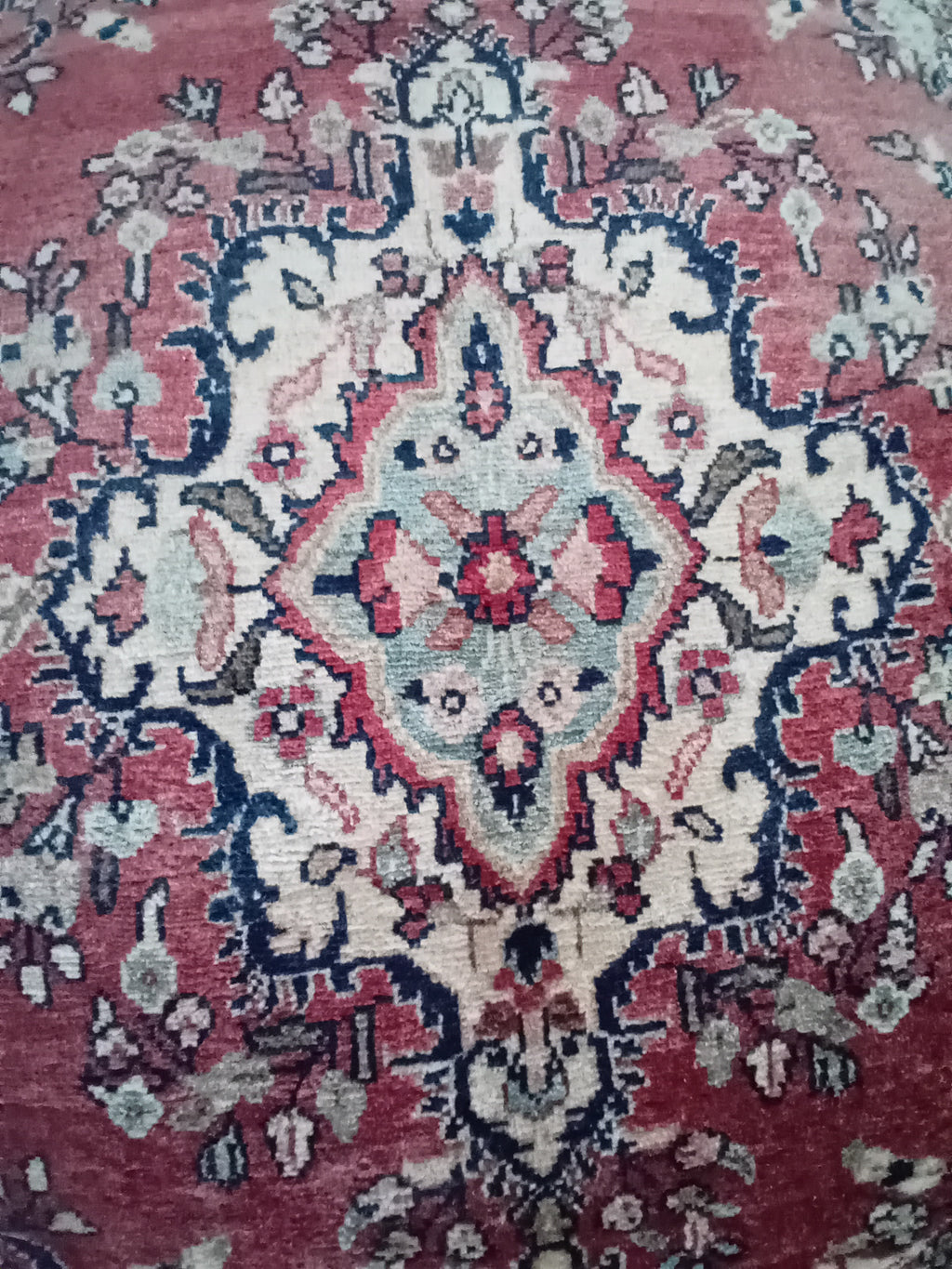 Tappeto Saruk in Lana e Cotone 194×140 cm