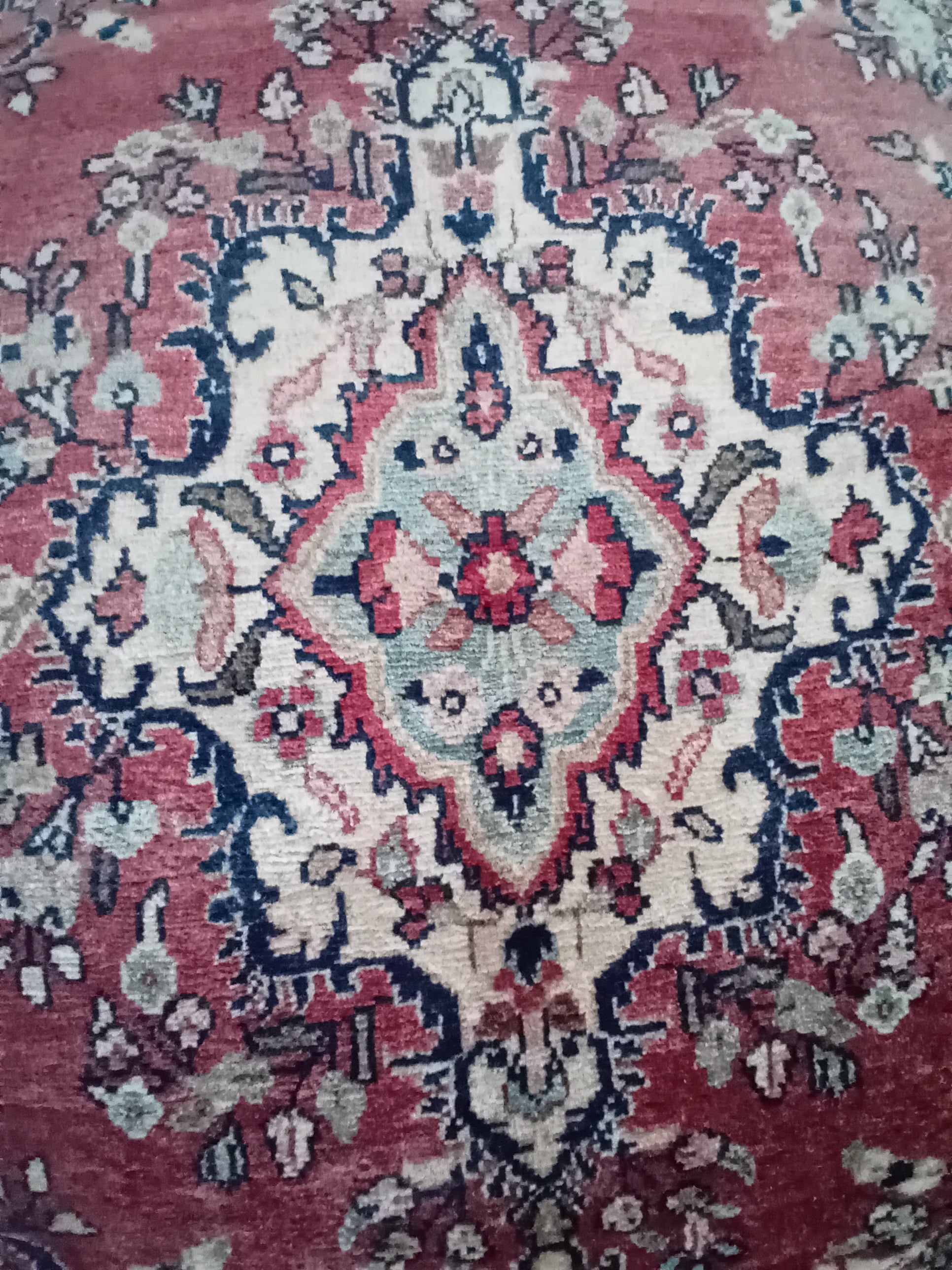 Tappeto Saruk in Lana e Cotone 194×140 cm