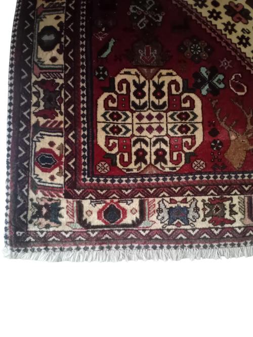 Tappeto Abadeh in Lana e Cotone 202×130 cm