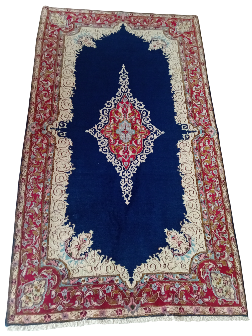 Tappeto Kirman in Lana e Cotone 203×120 cm