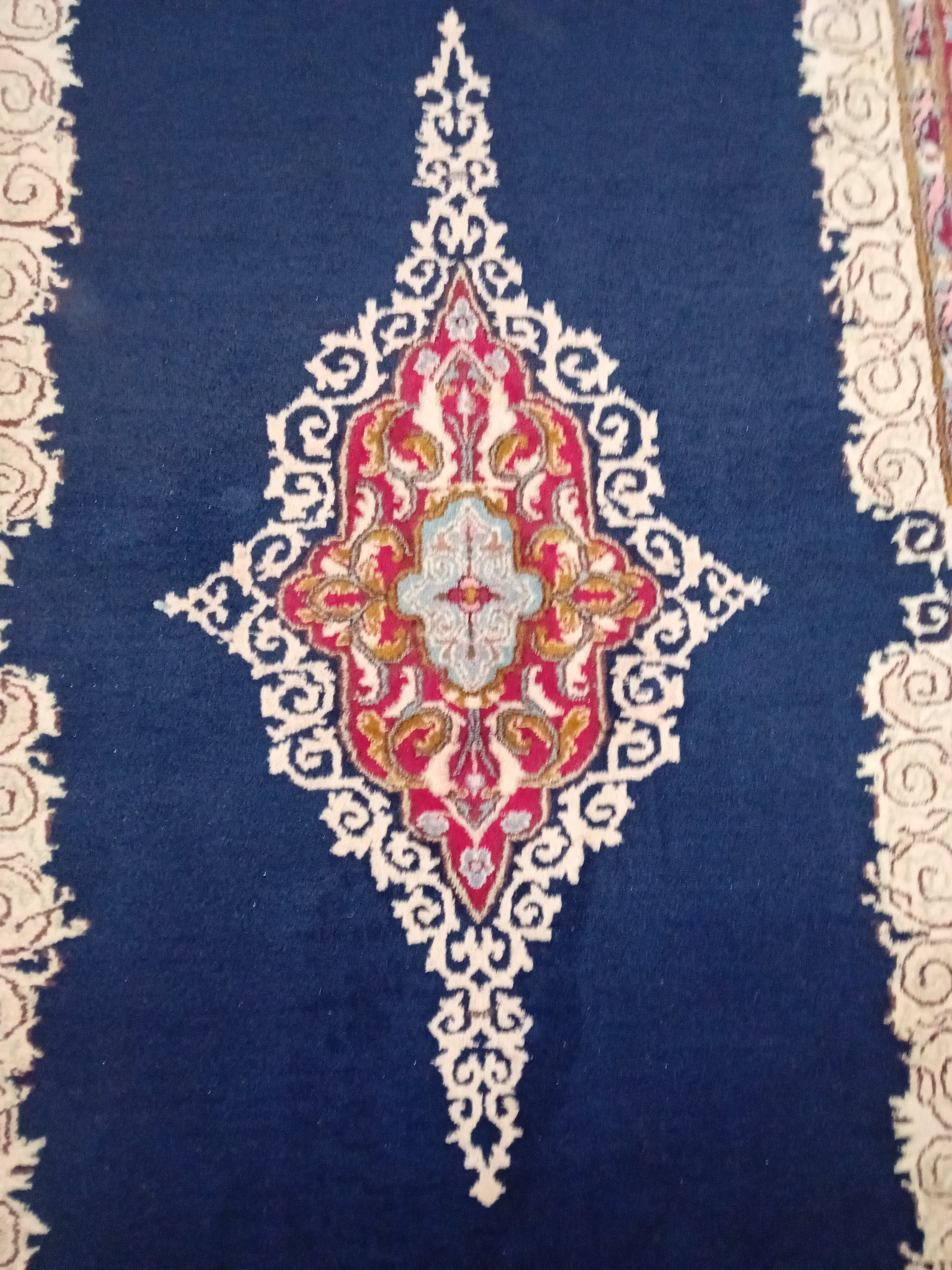 Tappeto Kirman in Lana e Cotone 203×120 cm