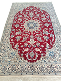 Tappeto Nain 9La – Lana e Seta – 212 x 127 cm