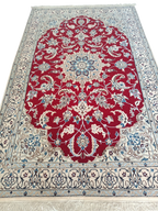 Tappeto Nain 9La – Lana e Seta – 212 x 127 cm