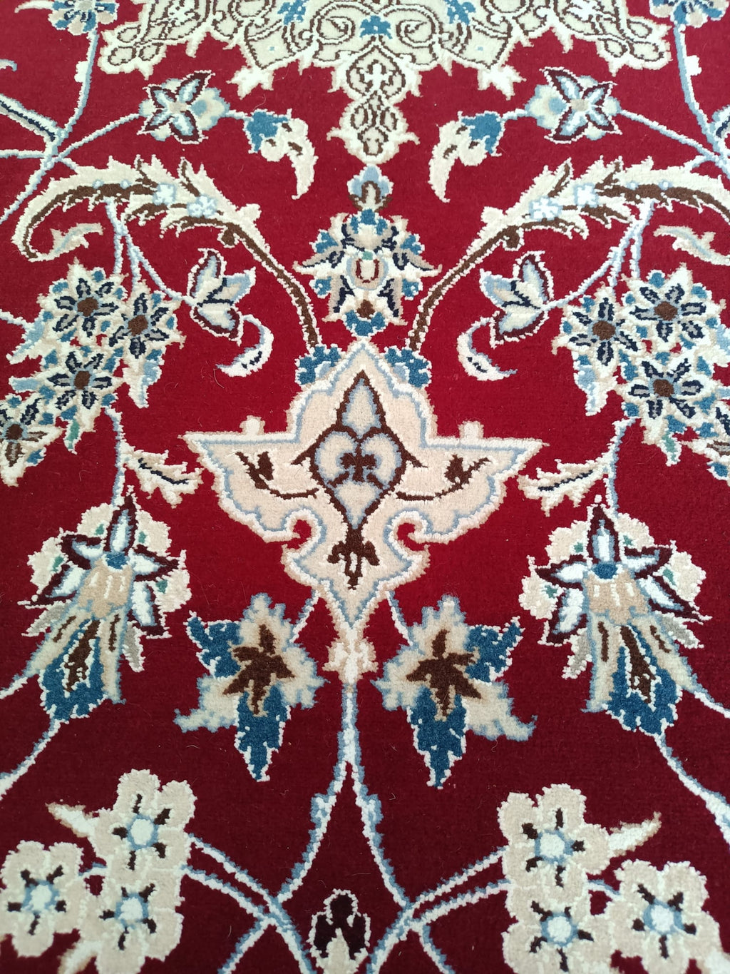 Tappeto Nain 9La – Lana e Seta – 212 x 127 cm