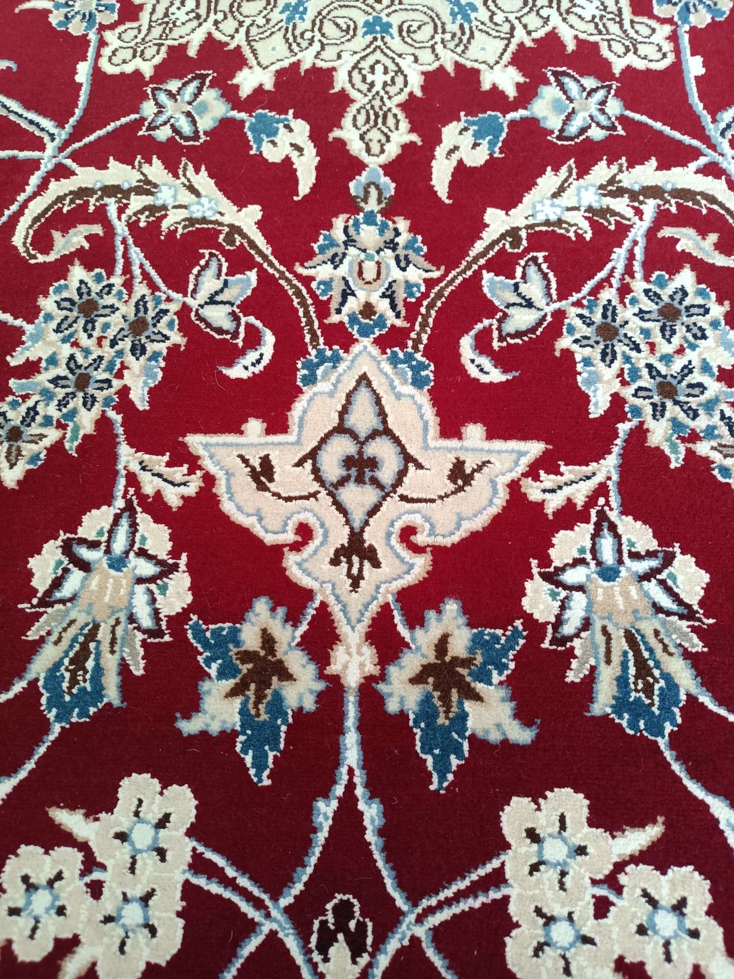 Tappeto Nain 9La – Lana e Seta – 212 x 127 cm