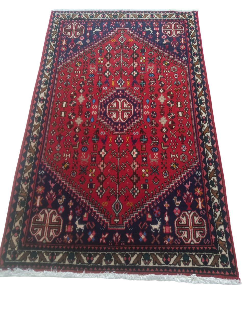 Tappeto Abadeh – 122x74 cm – Rosso