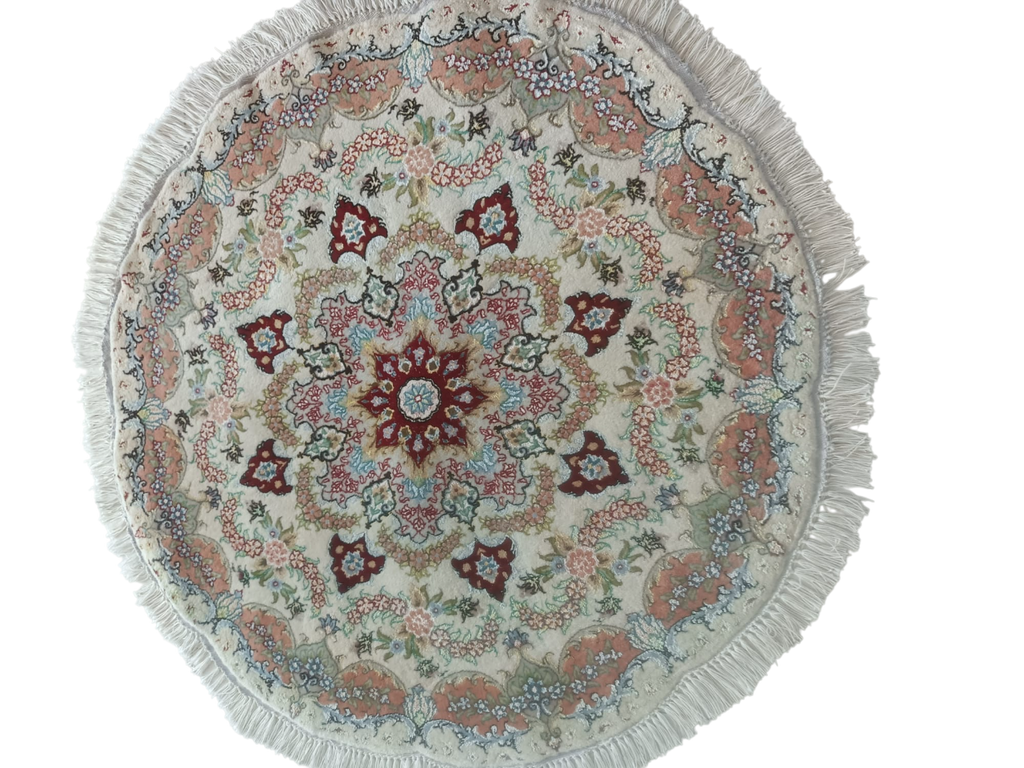 Tappeto Rotondo Tabriz – 100x100 cm