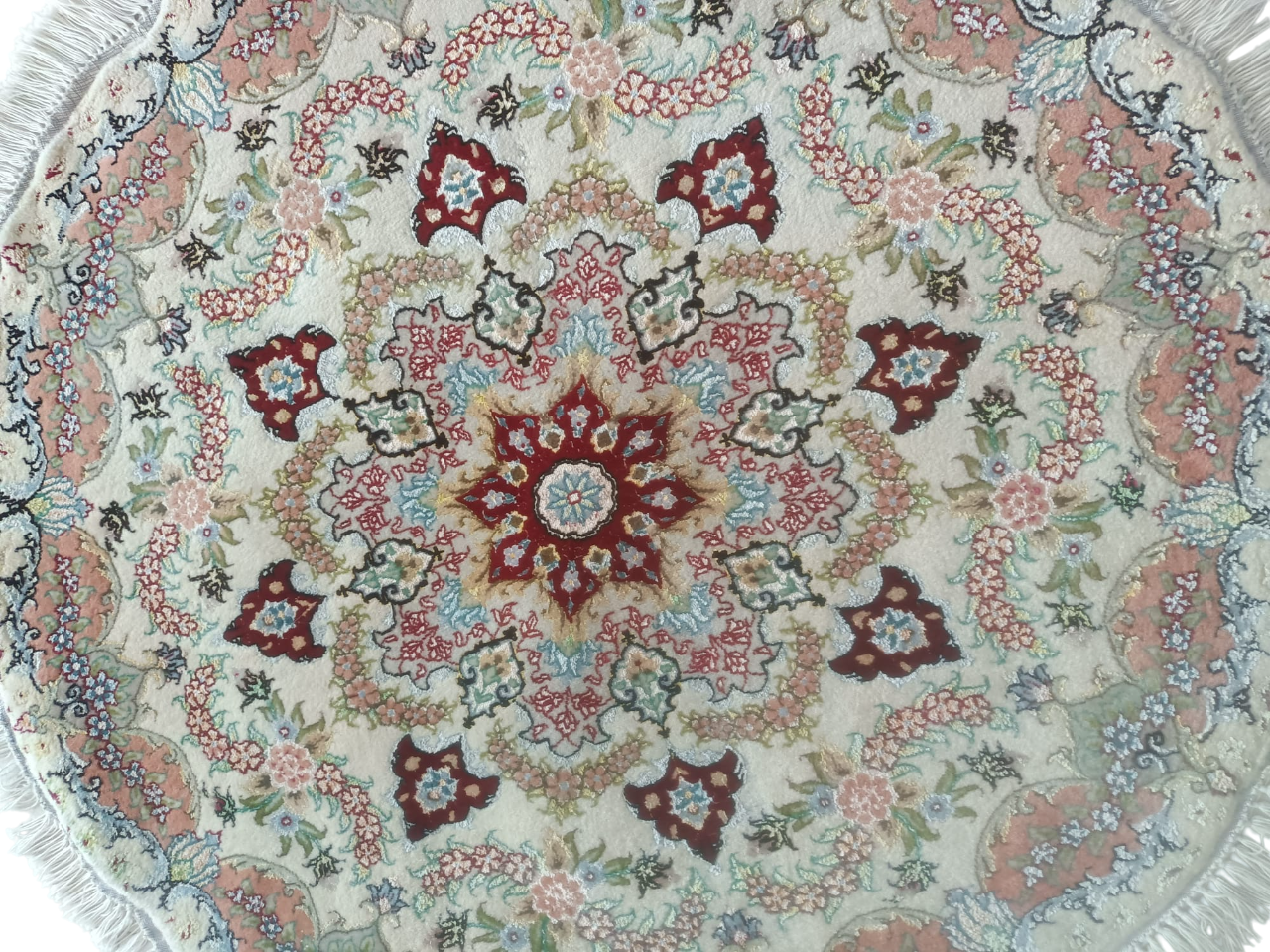 Tappeto Rotondo Tabriz – 100x100 cm