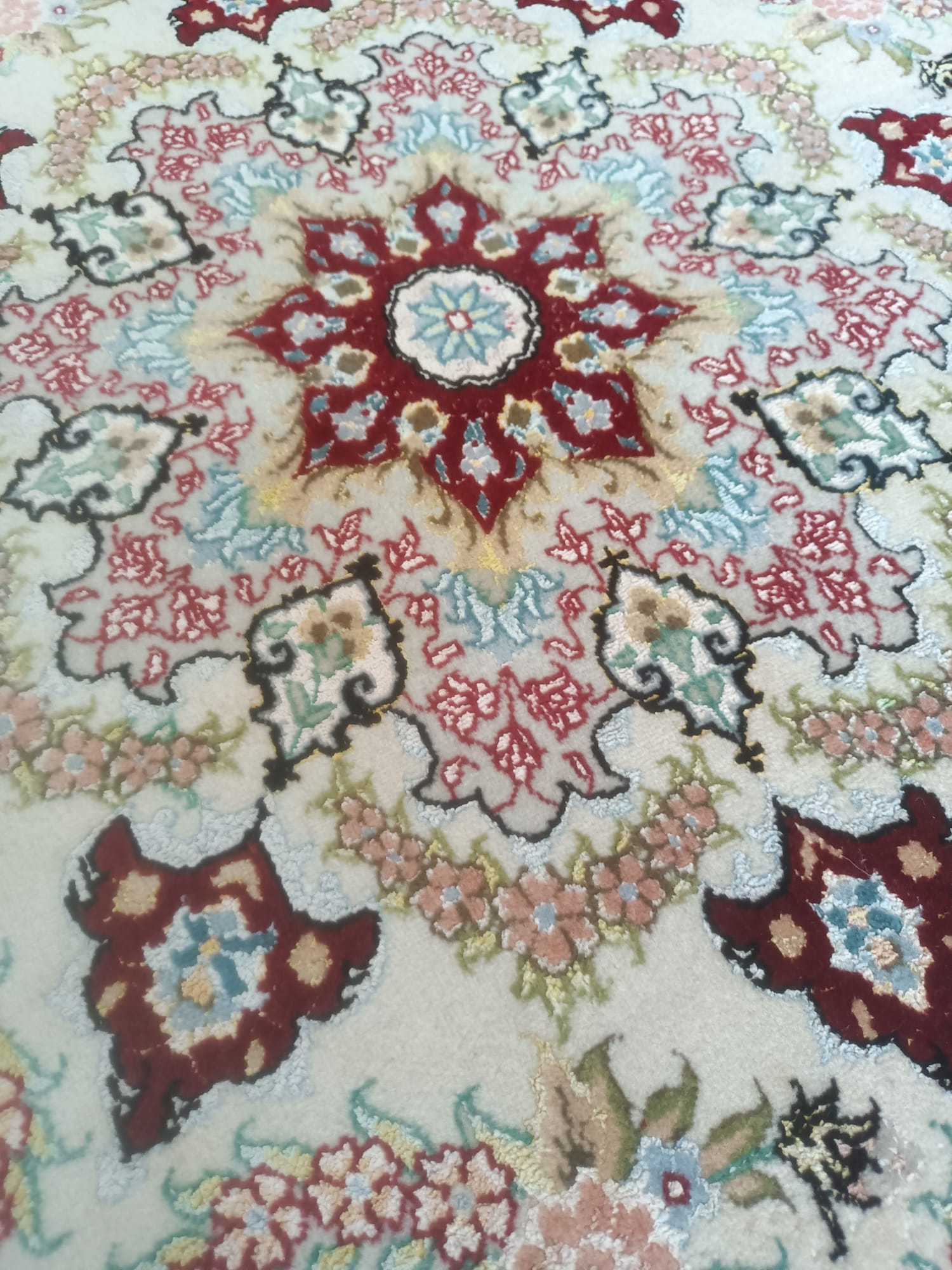 Tappeto Rotondo Tabriz – 100x100 cm