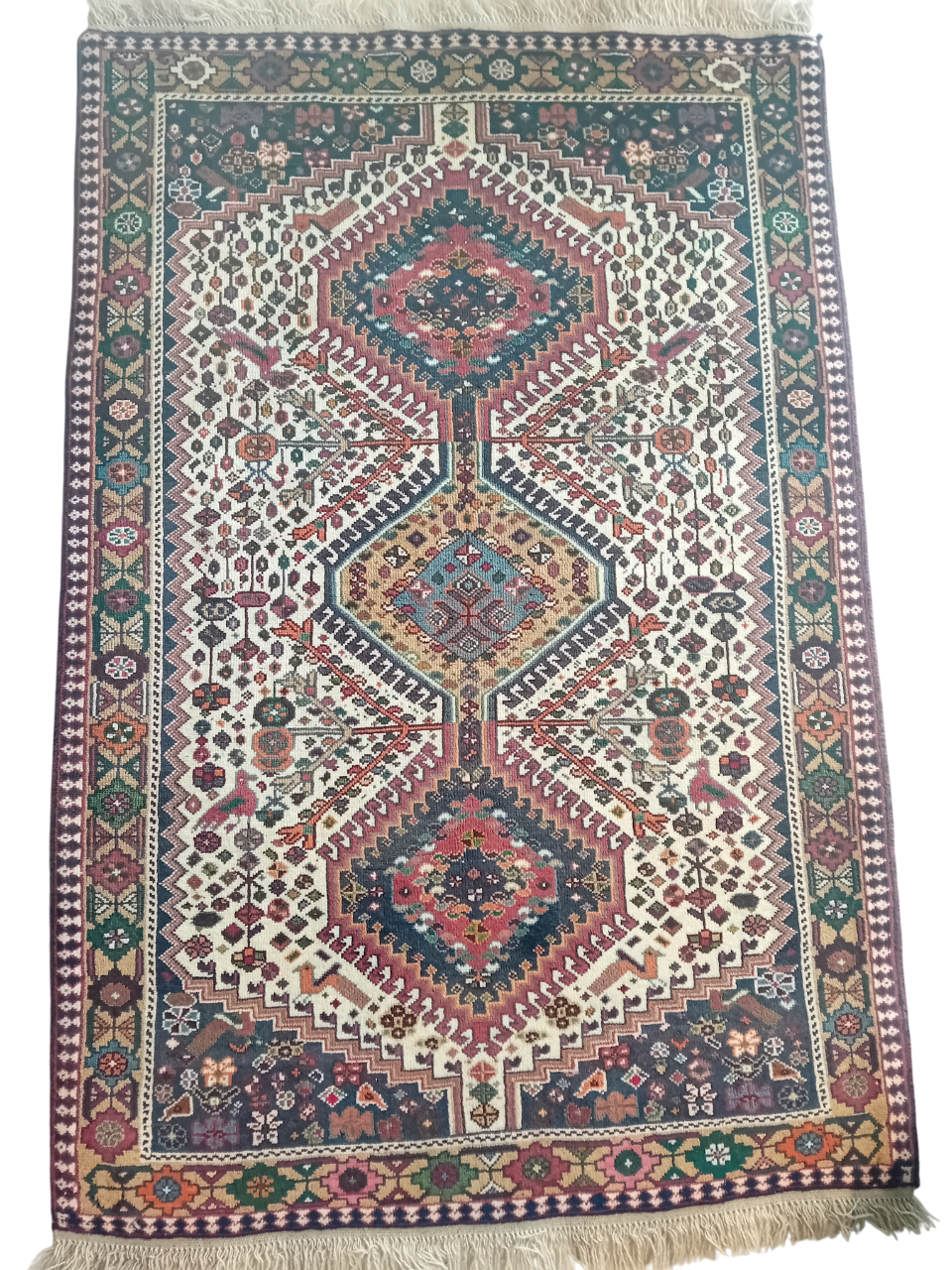 Tappeto Yalameh 158x105 cm, Lana su Lana, Fatto a Mano