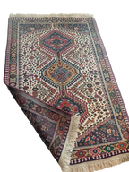 Tappeto Yalameh 158x105 cm, Lana su Lana, Fatto a Mano