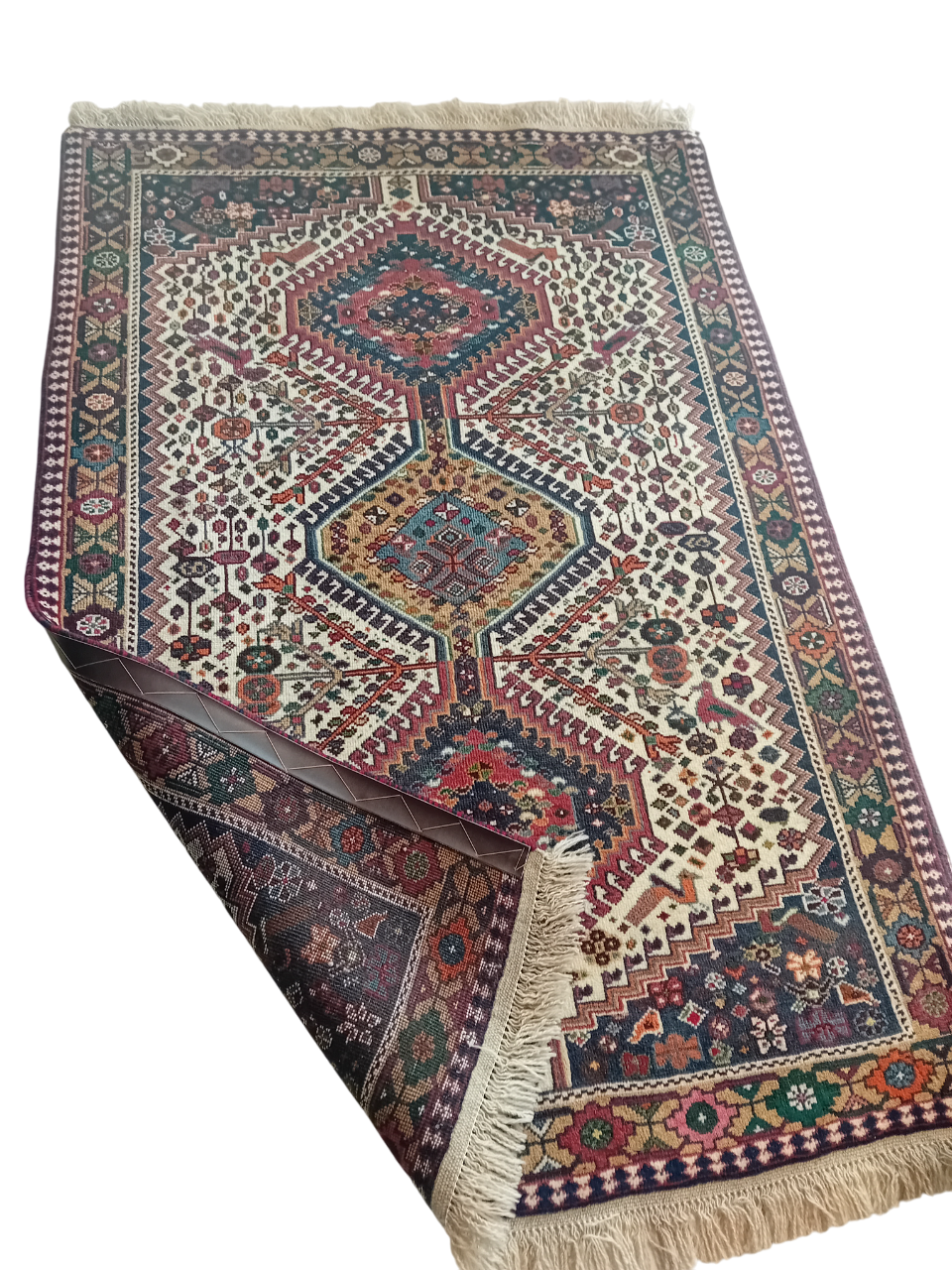 Tappeto Yalameh 158x105 cm, Lana su Lana, Fatto a Mano