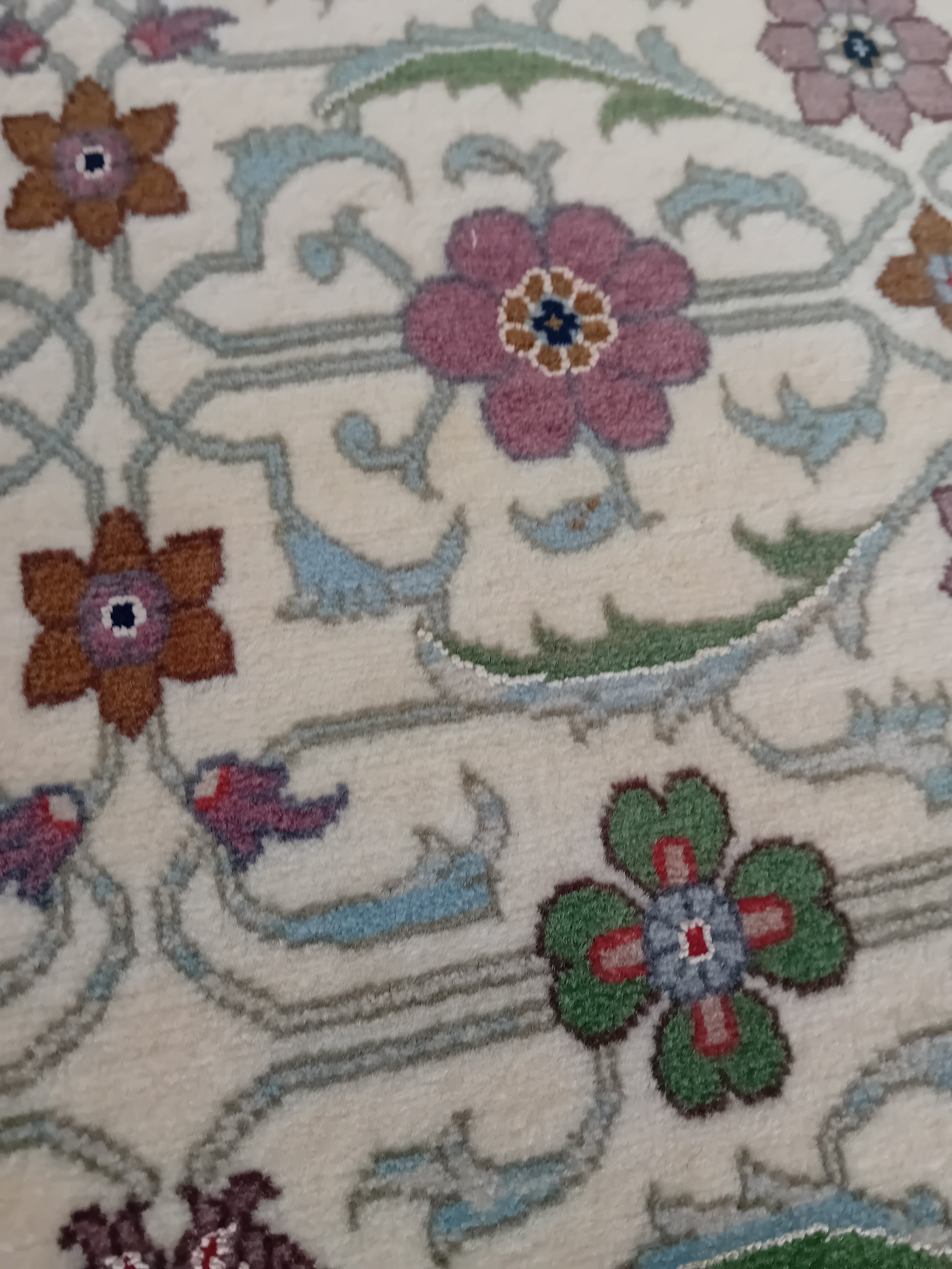 Tappeto Ilam in Lana e seta 162x108 cm