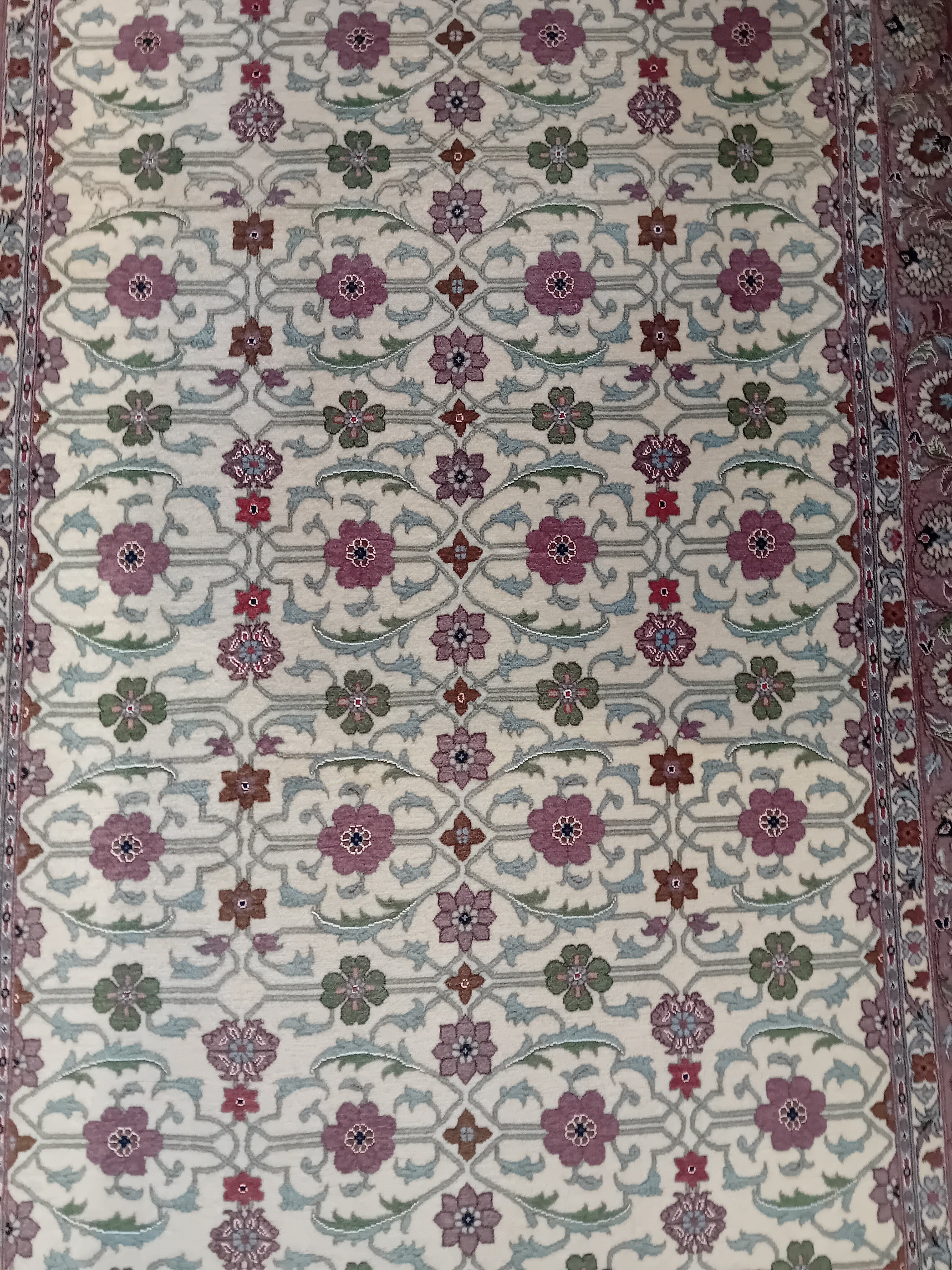 Tappeto Ilam in Lana e seta 162x108 cm